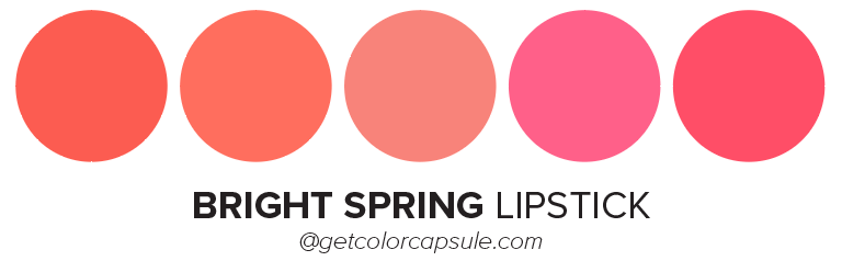 Bright Spring Lipstick Colors Makeup